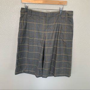 Anthropologie Cartonnier wide leg pedal pushers